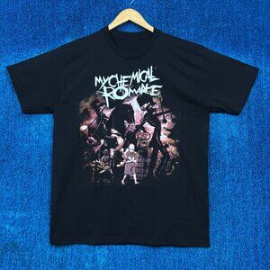My Chemical Romance The Undead Black Parade Emo Band Tee L